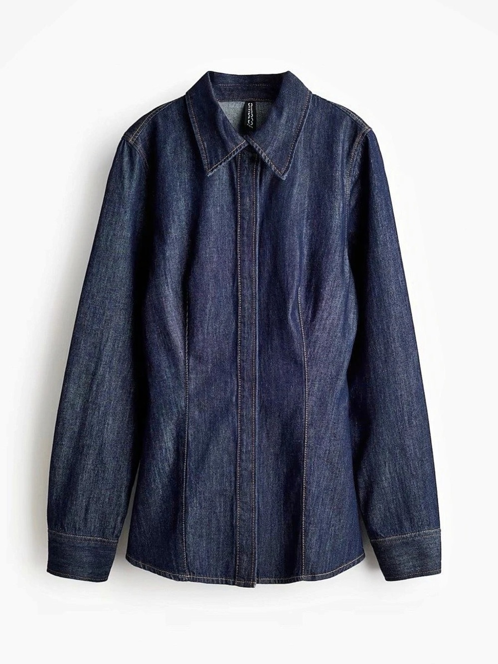 H&M Women's Denim Jacket in Blue Size XL NWT